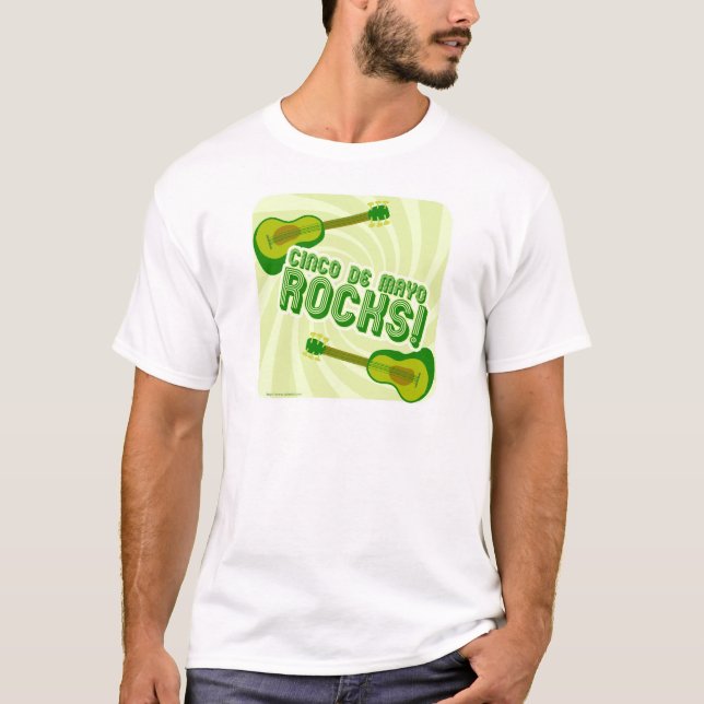 T-shirt Cinco de Mayo Rocks ! (Devant)