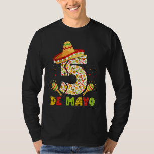T-shirt Cinco De Mayo Sombrero Mexican 5 De Mayo 1