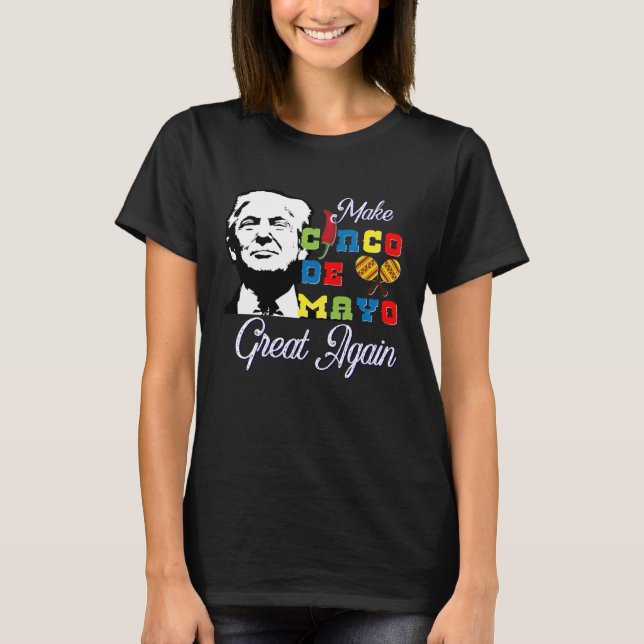 T-shirt Cinco De Mayo Tequila Tacos Mexican Beer Happy Cin (Devant)