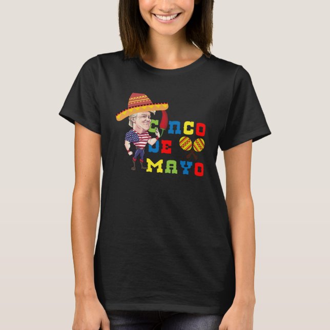 T-shirt Cinco De Mayo Tequila Tacos Mexican Beer Happy Cin (Devant)