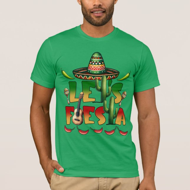 T-Shirt-Cinco De Mayo TShirt (Vorderseite)