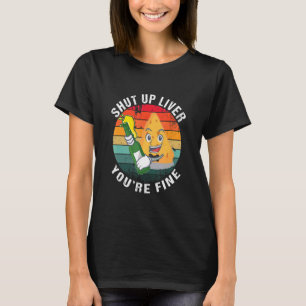 T-shirt Cinco De Mayo Whiskey Bière Boire Fermé Foie