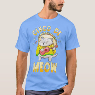 T-shirt Cinco De Meow (2)
