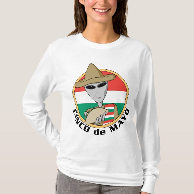 T-shirt Cinco drôle De Mayo (Devant)