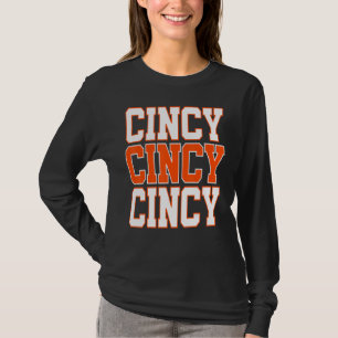 T-shirt CINCY 'NATI Cincinnati OH Matching Famille Couple