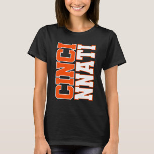T-shirt CINCY 'NATI Cincinnati OH Matching Famille Couple