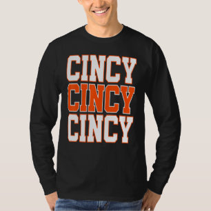 T-shirt CINCY 'NATI Cincinnati OH Matching Famille Couple