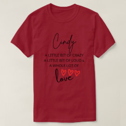 T-shirt Cindy Colorful Love