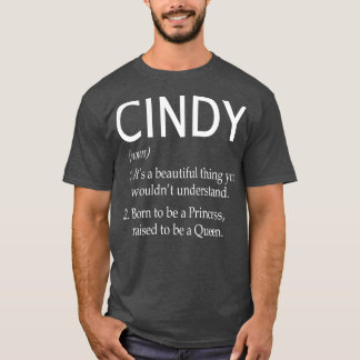T-shirt Cindy Nom Cadeau 82