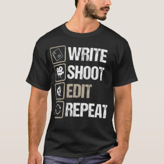 T-shirt cinéaste Movie Maker CameramanPhoto Amateur de fêt