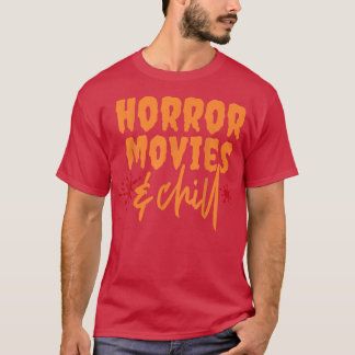 T-shirt Cinéma D'Horreur Et Scandale De Chill Halloween Nu