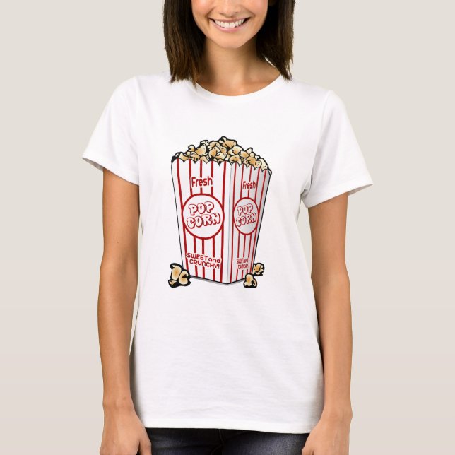 T-shirt cinéma pop-corn (Devant)