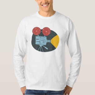 T-shirt Cinéma tomate
