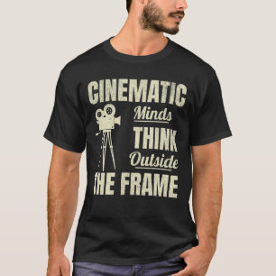 T-shirt Cinématique Mineur de cinéma