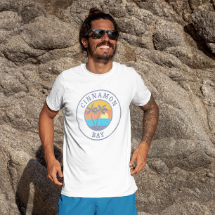 T-shirt Cinnamon Bay, St. John, Usvi style classique défra