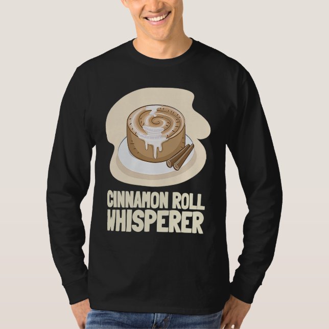 T-shirt Cinnamon Roll And Cinnamon Buns (Devant)