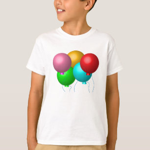 T-shirt Cinq ballons d'anniversaire