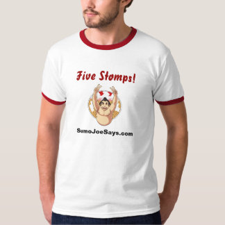 T-shirt "Cinq frappe du pied !" Sonnerie T de