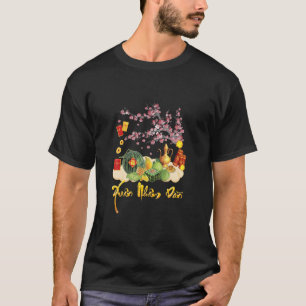 T-shirt Cinq plateaux de fruits Xuan Nham Dan Nham Nouvel
