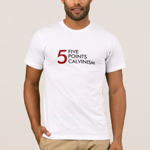T-SHIRT CINQ, POINTS, CALVINISM, 5