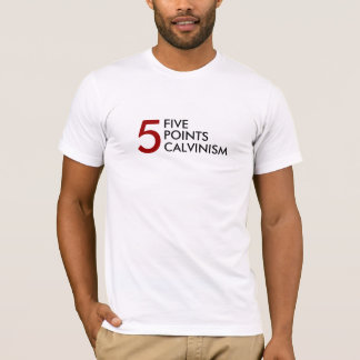 T-SHIRT CINQ, POINTS, CALVINISM, 5