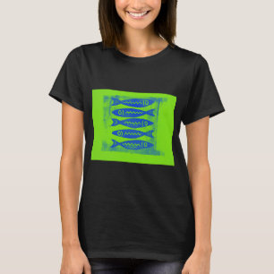 T-shirt Cinq poissons funky