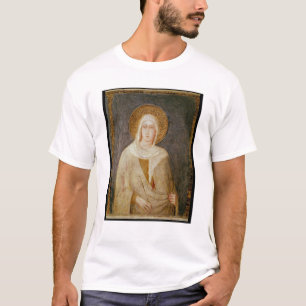 T-shirt Cinq saints, détail de St Clare