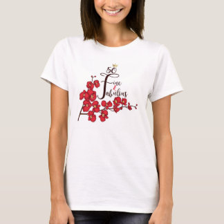 T-shirt Cinquante fines et fabuleuses T Shirt Floral