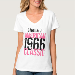 T-shirt cinquantième Anniversaire classique américain de