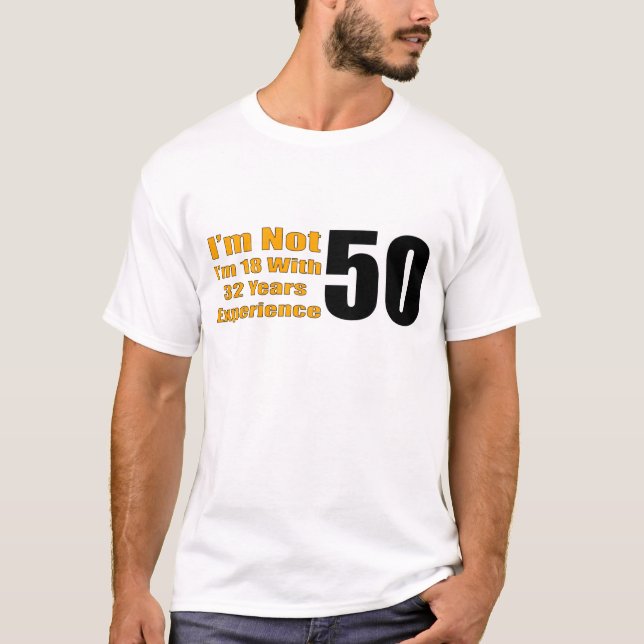 T-shirt cinquantième Cadeaux d'anniversaire (Devant)