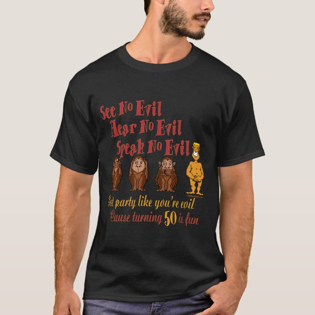 T-shirt cinquantième Cadeaux d'anniversaire (Devant)