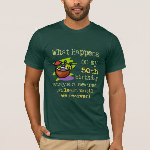 T-shirt cinquantième Cadeaux de fête d'anniversaire