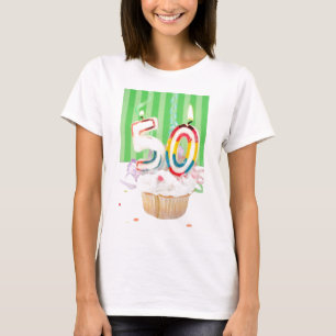 T-shirt cinquantième salutation de fête d'anniversaire