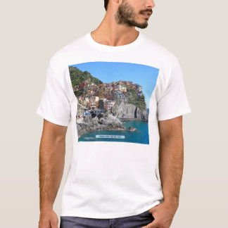 T-shirt Cinque Terre, Ligurie, Italie