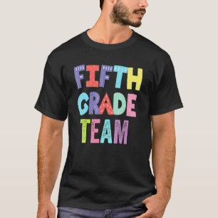 T-shirt Cinquième année de retour à l'école Enseignant Enf