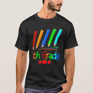 T-shirt Cinquième année professeur d'école à la rentrée él