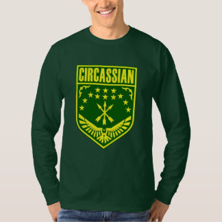 T-shirt Circassien, Drapeau adiga, Adygea, Drapeau Circass
