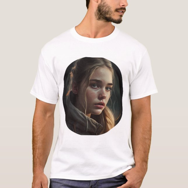 T-shirt Circle girl (Devant)