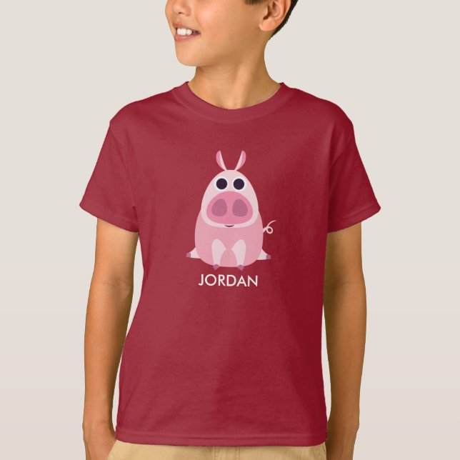 T-shirt Circonspect le porc (Devant)