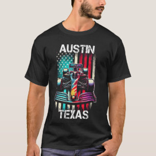 T-shirt Circuit de Formule Austin Texas 2024 Grand Pri