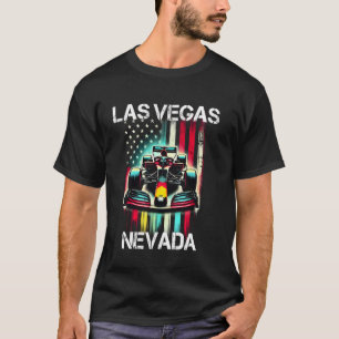 T-shirt Circuit de Formule Las Vegas Nevada 2024 Grand