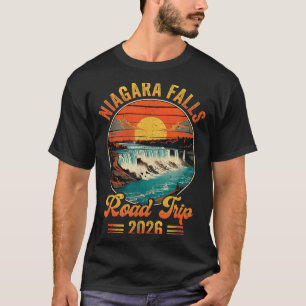 T-shirt Circuit de Niagara Falls 2026 vacances d'été famil