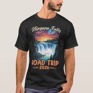 T-shirt Circuit routier aux chutes du Niagara Vacances fam