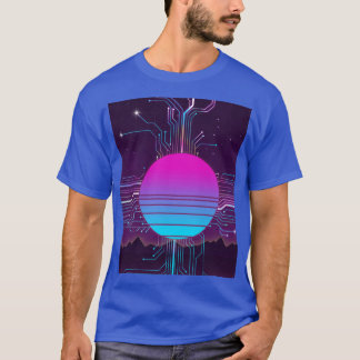 T-shirt Circuits du Soleil Vaporwave
