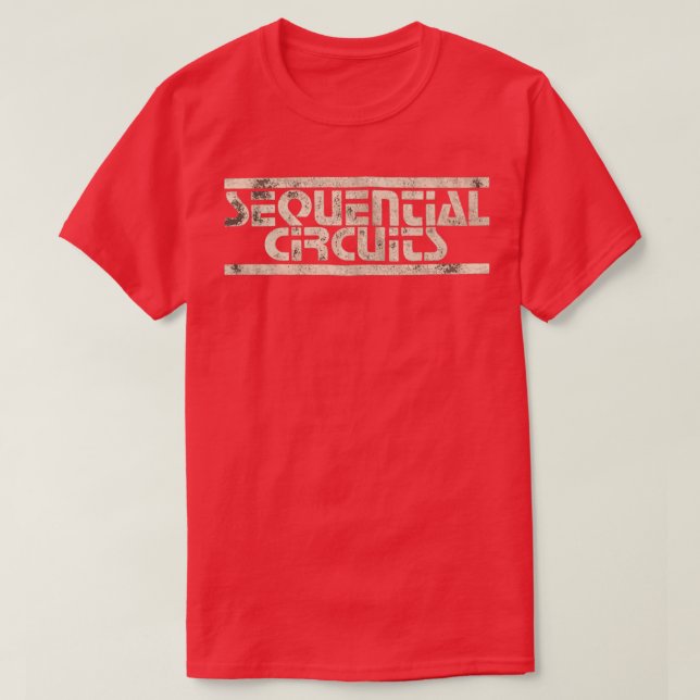 T-shirt Circuits séquentiels  (Design devant)