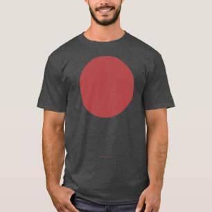 T-shirt Circulaire Crayola rouge moyen pourpre