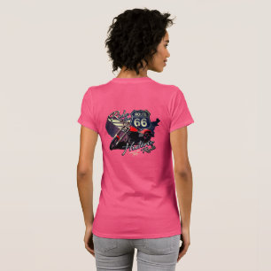 T-shirt Circulez en moto sur la route historique 66 Voyage