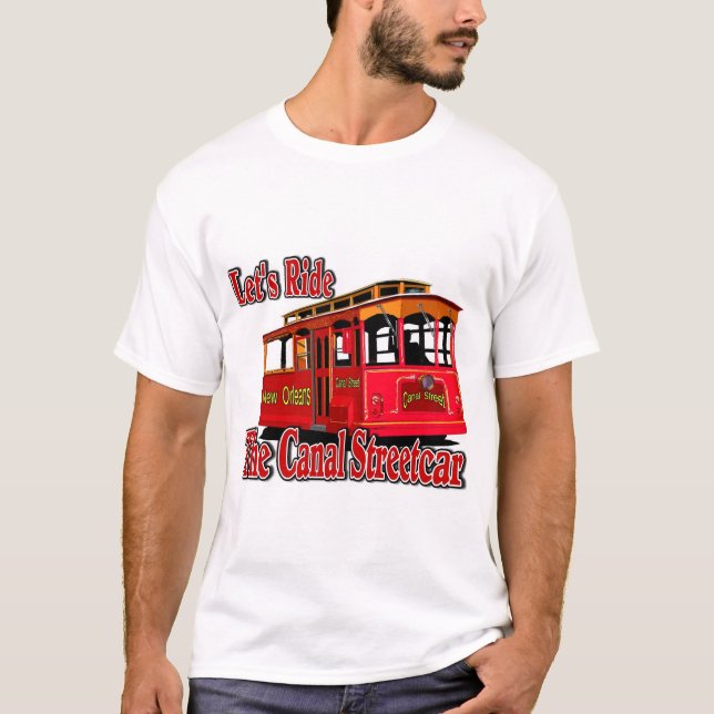 T-shirt Circulons dans la rue Canal (Devant)