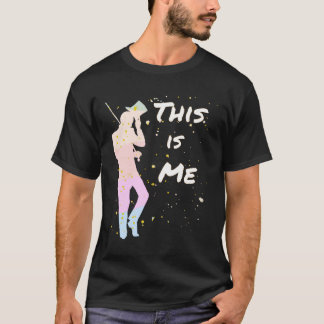 T-shirt Circus Ring Master P T Barnum Silhuotte Design En