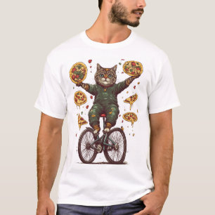 T-shirt Circus Snack Cat – Drôle de Chat Jongleur de Nourr
